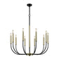 TRANSATLANTIQUE 34'' WIDE 10-LIGHT CHANDELIER - FREE SHIPPING !!!