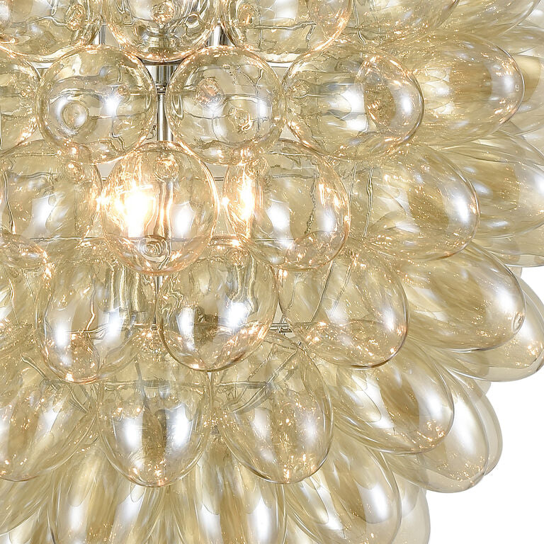 BUBBLE UP 26'' WIDE 6-LIGHT CHANDELIER - FREE SHIPPING !!!