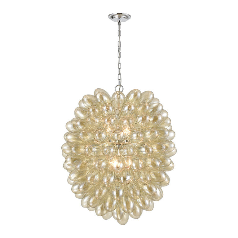 BUBBLE UP 26'' WIDE 6-LIGHT CHANDELIER - FREE SHIPPING !!!