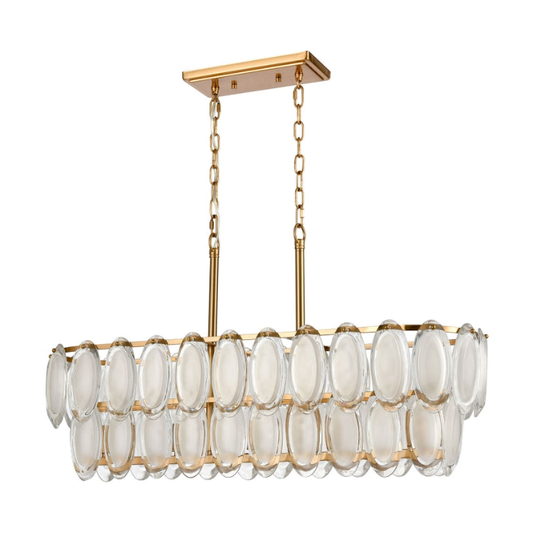 CURIOSITY 32'' WIDE 5-LIGHT LINEAR CHANDELIER - FREE SHIPPING !!!