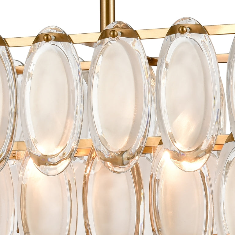 CURIOSITY 32'' WIDE 5-LIGHT LINEAR CHANDELIER - FREE SHIPPING !!!