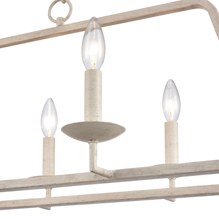 JOANIE 34'' WIDE 6-LIGHT LINEAR CHANDELIER - FREE SHIPPING !!!