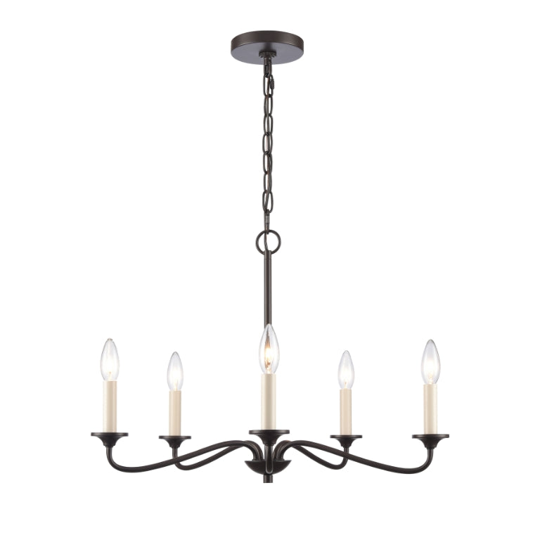 QUINN 24'' WIDE 5-LIGHT CHANDELIER - FREE SHIPPING !!!