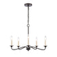 QUINN 24'' WIDE 5-LIGHT CHANDELIER - FREE SHIPPING !!!