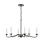 QUINN 30'' WIDE 6-LIGHT CHANDELIER - FREE SHIPPING !!!