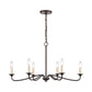 QUINN 30'' WIDE 6-LIGHT CHANDELIER - FREE SHIPPING !!!