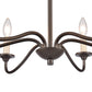 QUINN 30'' WIDE 6-LIGHT CHANDELIER - FREE SHIPPING !!!