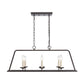 JOANIE 34'' WIDE 6-LIGHT LINEAR CHANDELIER - FREE SHIPPING !!!