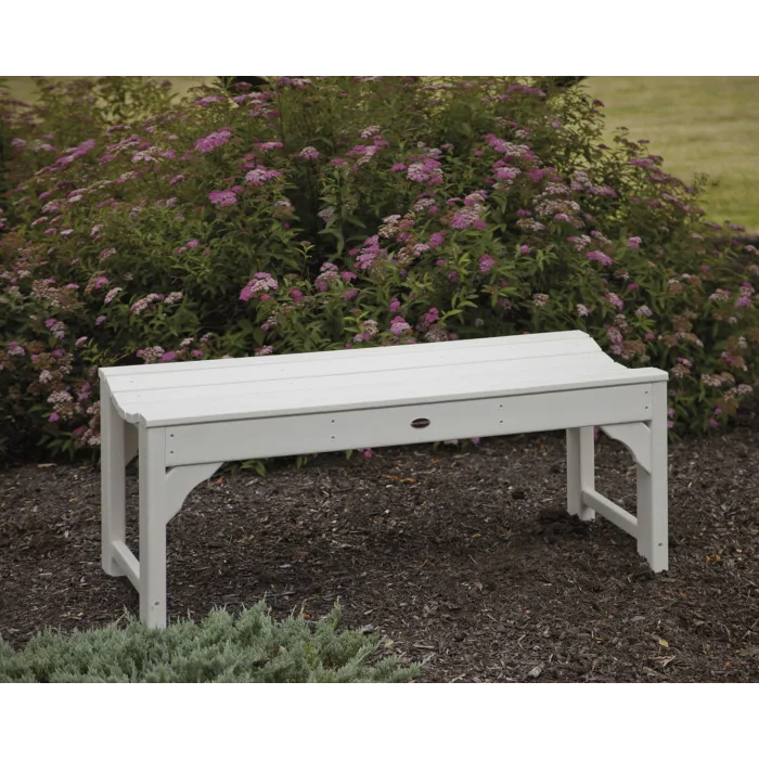 POLYWOOD Traditional Garden 48" Backless Bench FREE SHIPPING