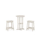 POLYWOOD Modern Studio Counter Stool 3-Piece Bistro Set FREE SHIPPING