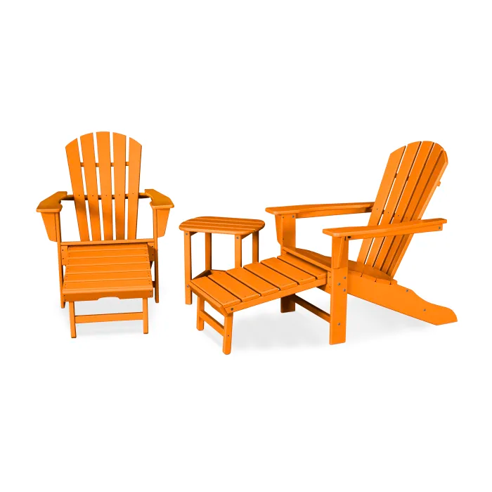 POLYWOOD Palm Coast Ultimate Adirondack 3-Piece Set FREE SHIPPING