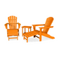 POLYWOOD Palm Coast Ultimate Adirondack 3-Piece Set FREE SHIPPING