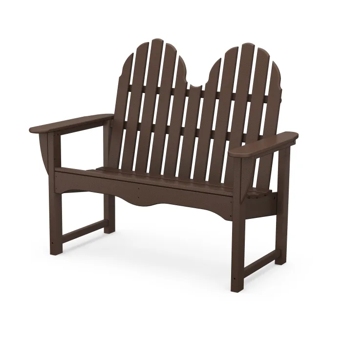 POLYWOOD Classic Adirondack 48" Bench FREE SHIPPING