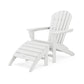 POLYWOOD South Beach Adirondack 2-Piece Set FREE SHIPPING