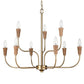 INGA 29'' WIDE 9-LIGHT CHANDELIER - FREE SHIPPING !!!