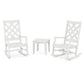 POLYWOOD Wovendale 3-Piece Rocking Chair Set FREE SHIPPING