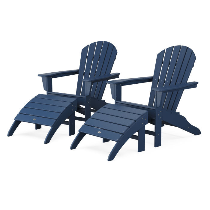 POLYWOOD South Beach 4-Piece Adirondack Set FREE SHIPPING