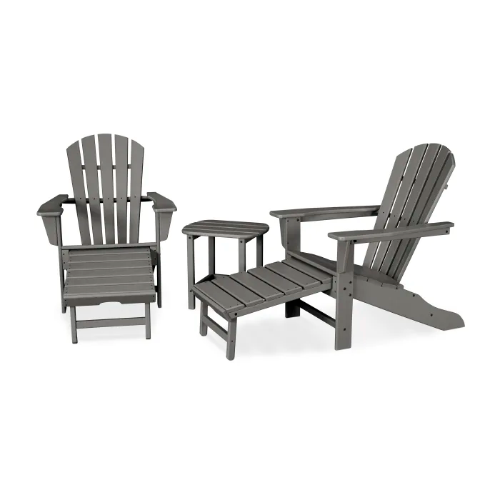 POLYWOOD Palm Coast Ultimate Adirondack 3-Piece Set FREE SHIPPING