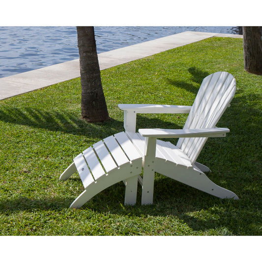 POLYWOOD South Beach Adirondack 2-Piece Set FREE SHIPPING