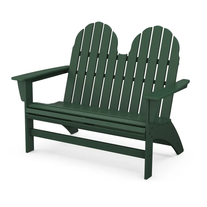 POLYWOOD Vineyard 48" Adirondack Bench FREE SHIPPING