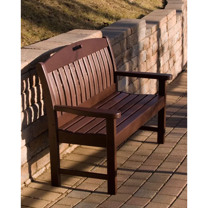 POLYWOOD Nautical 48" Bench FREE SHIPPING