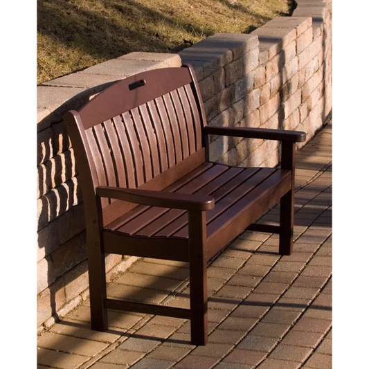 POLYWOOD Nautical 48" Bench FREE SHIPPING