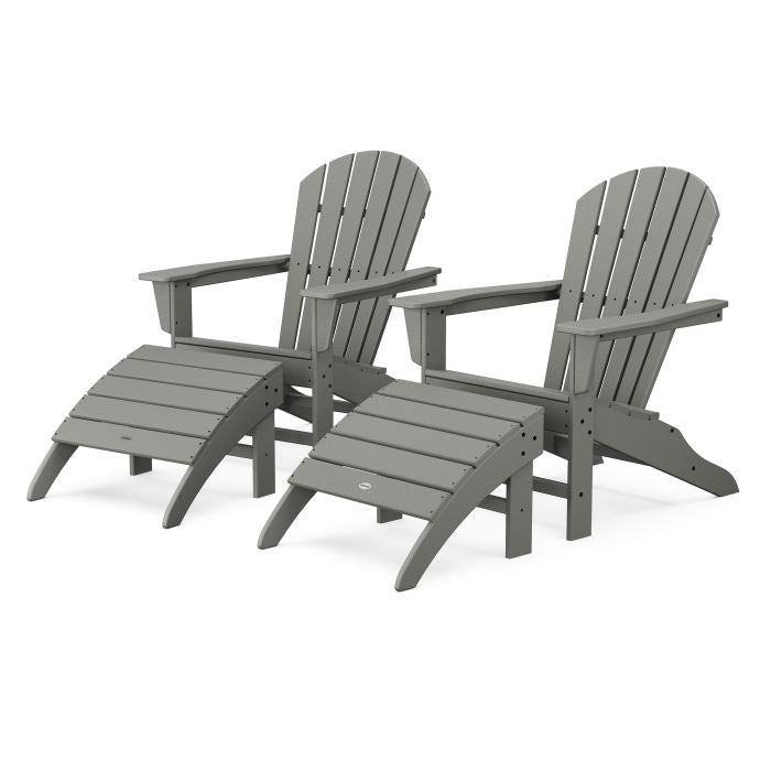 POLYWOOD South Beach 4-Piece Adirondack Set FREE SHIPPING