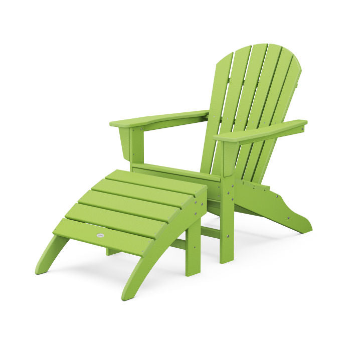 POLYWOOD South Beach Adirondack 2-Piece Set FREE SHIPPING