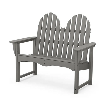 POLYWOOD Classic Adirondack 48" Bench FREE SHIPPING