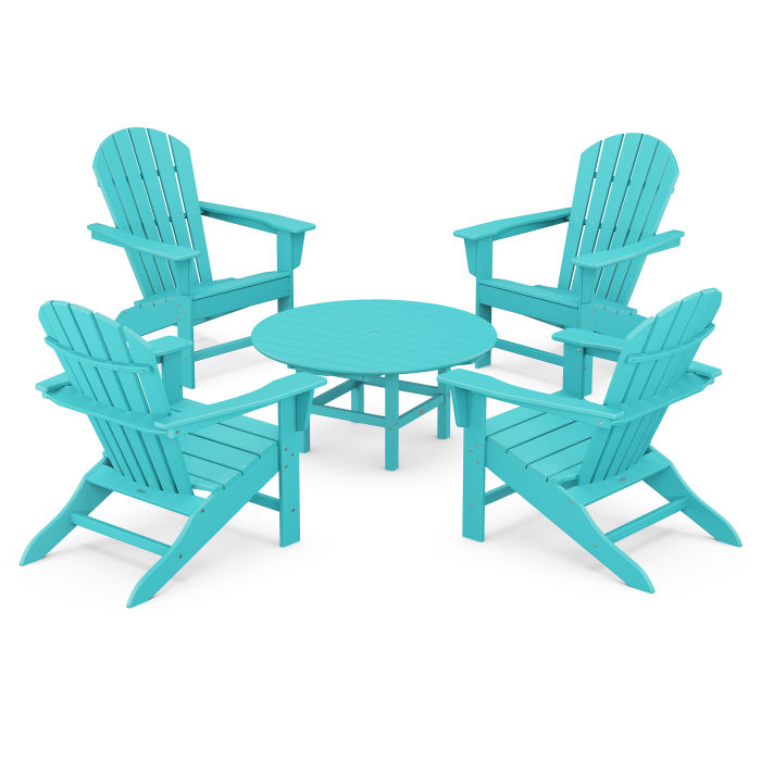 POLYWOOD South Beach 5-Piece Conversation Group FREE SHIPPING