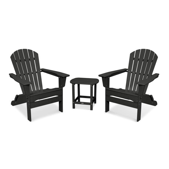 POLYWOOD South Beach 3-Piece Folding Adirondack Set FREE SHIPPING