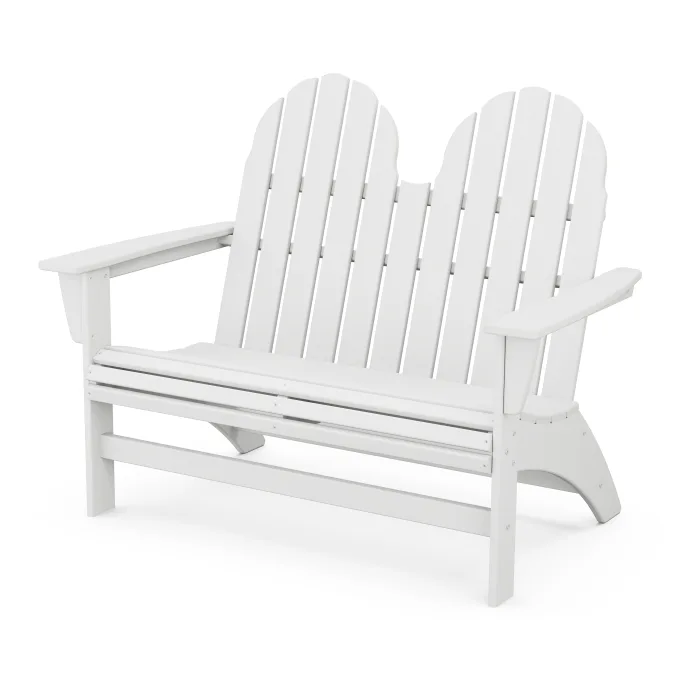 POLYWOOD Vineyard 48" Adirondack Bench FREE SHIPPING