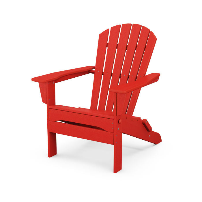 POLYWOOD South Beach Folding Adirondack Chair FREE SHIPPING