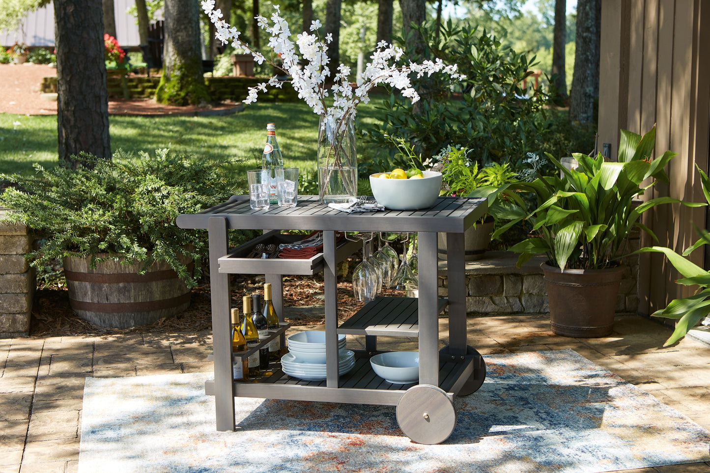 Ashley Express - Kailani Serving Cart