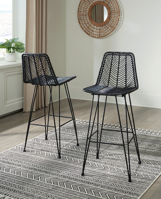 Ashley Express - Angentree Tall UPH Barstool (2/CN)