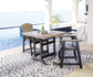 Ashley Express - Fairen Trail Outdoor Counter Height Dining Table and 2 Barstools