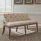 Americana Farmhouse - Uph Shelter Dining Bench