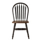 Carolina Crossing - Windsor Side Chair- Black