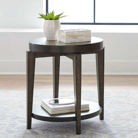 Penton - Oval Chair Side Table