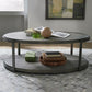 Modern View - Oval Cocktail Table