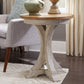 Farmhouse Reimagined - Round Chair Side Table