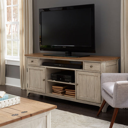 Farmhouse Reimagined - Entertainment TV Stand