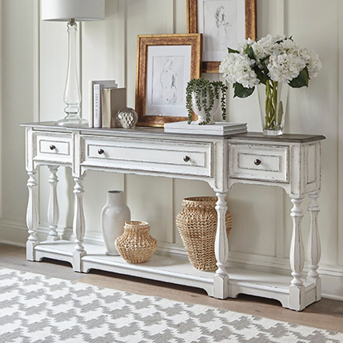 Magnolia Manor - 72 Inch Hall Console Table