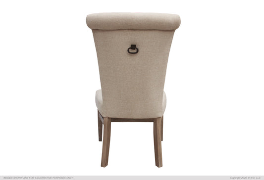 Upholstered Chair w/Handle on Back Rest