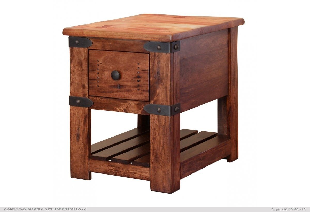 1 Drawer Chairside Table