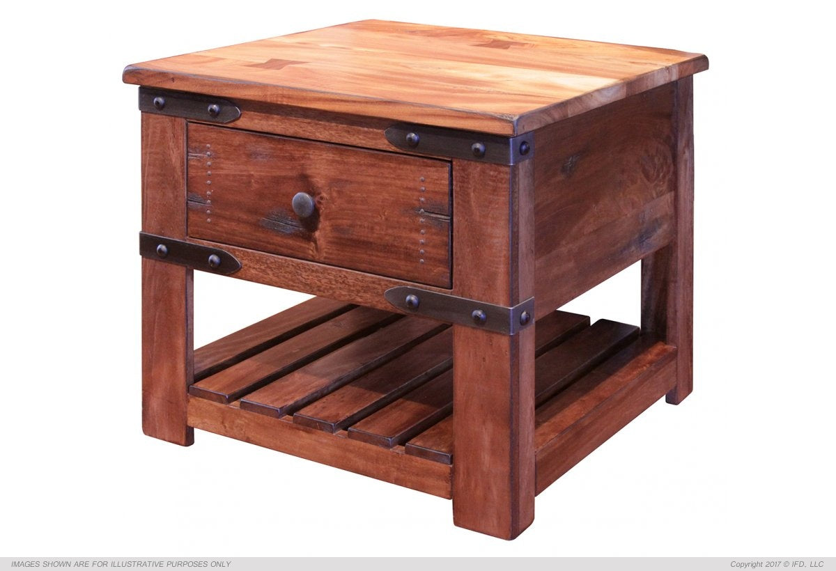 1 Drawer Chairside Table