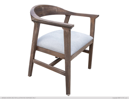 Solid Wood Chair w/Uph. Seat