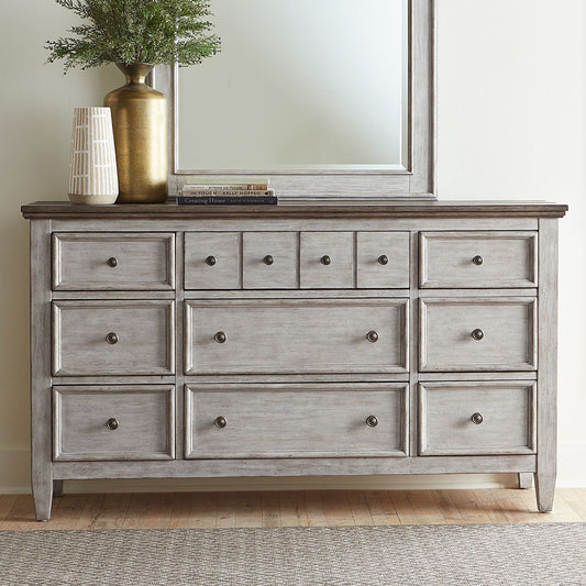 Heartland - 9 Drawer Dresser