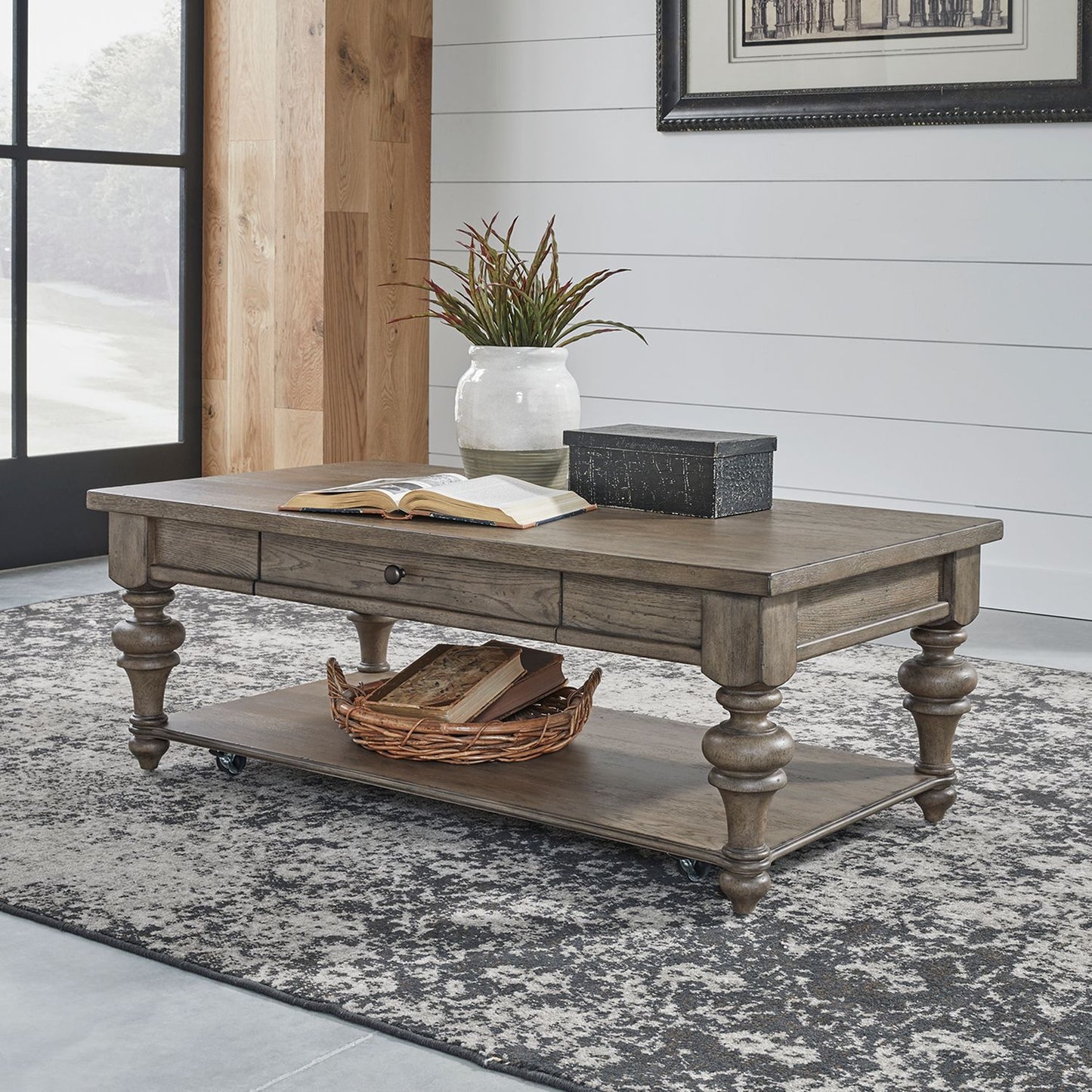 Americana Farmhouse - Rectangular Cocktail Table