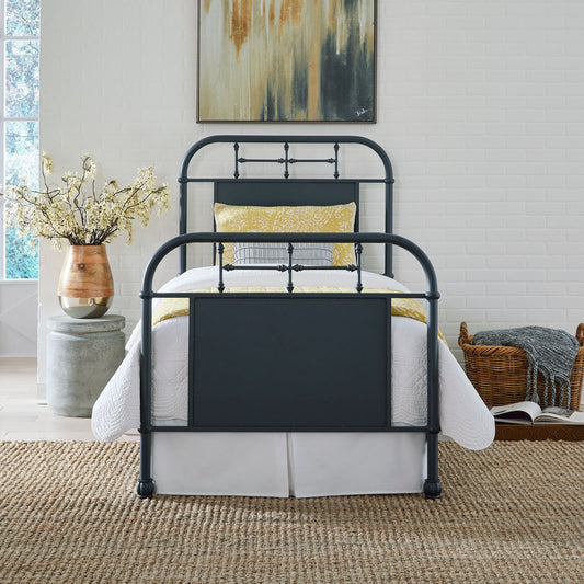 Vintage Series - Full Metal Bed - Navy